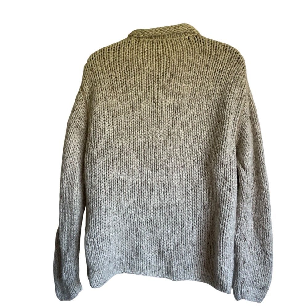 Peruvian Connection Wool Cream Roll-neck Sweater - Picture 6 of 11